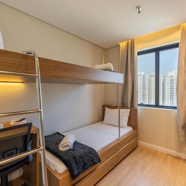 Flat em Hotel com 2 quartos prox ao Aeroporto GRU - Foto 2