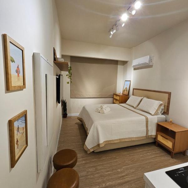 Flat lindíssimo com Vista Praia, 4 min metrô!! - Foto 4