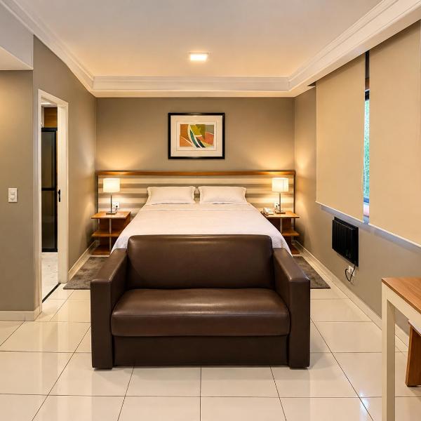 Flat Hotel Vila Mariana Parque Ibira Com Garagem 305