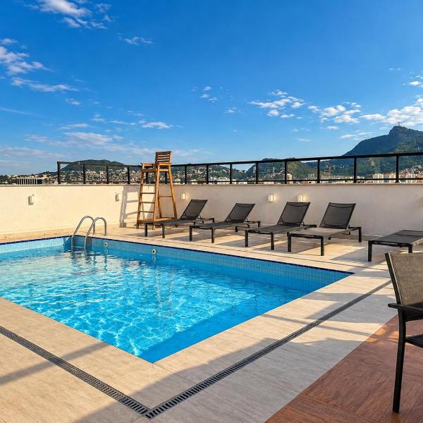 Loft moderno com lazer no rooftop e self check-in - Foto 4