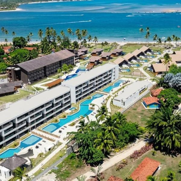 Paraíso à beira-mar - Resort pé na areia - Praia dos Carneiros