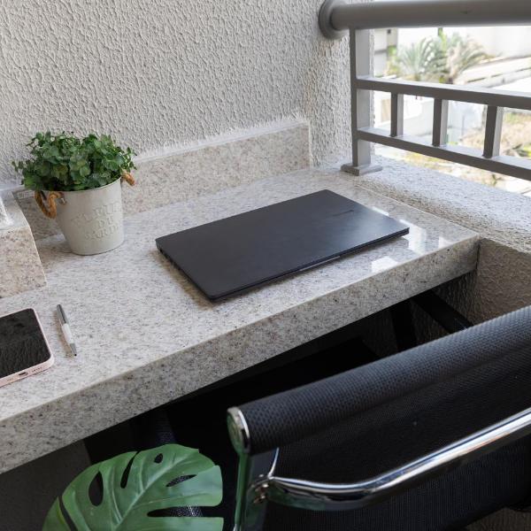 Moderno com Alexa, AC, piscina e academia - Foto 4