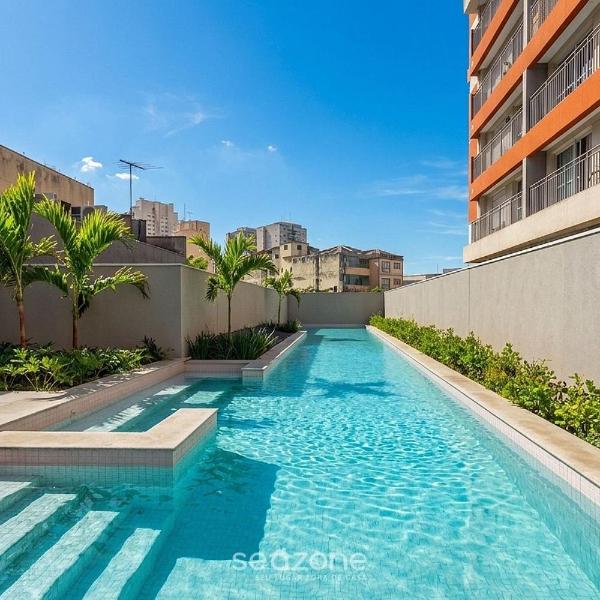 Studio em Cond. c/ Piscina e Vista Cid. OPL0909 - Foto 3