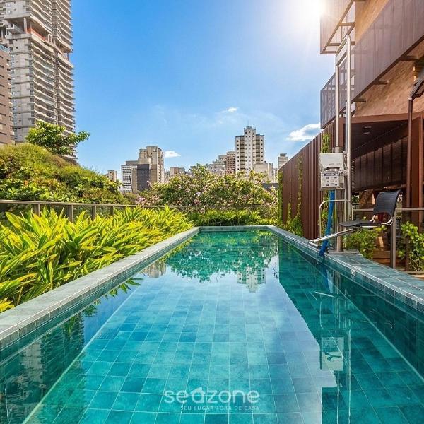 Studio c/ Varanda em Cond. c/ Piscina AIM0406 - Foto 4