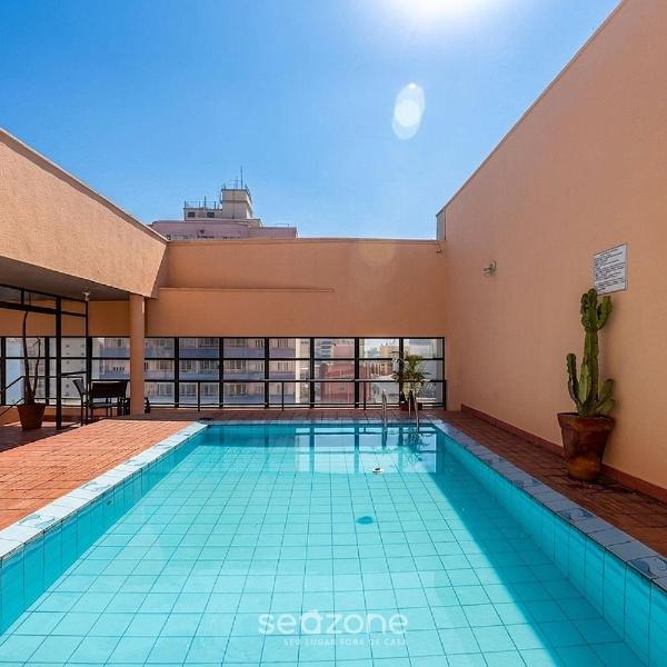 Studio em Cond. c/ Piscina e Vista Cid. LII0089 - Foto 4