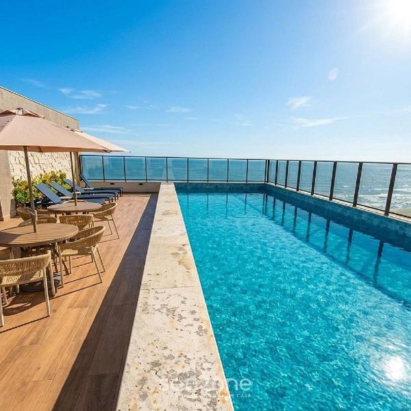 Studio em Cond. c/ Piscina e Vista Mar SCR0316