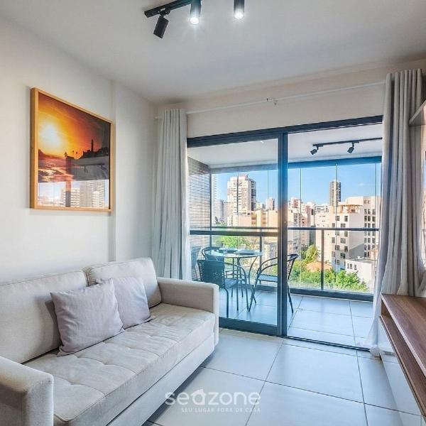 Apartamento moderno c/ vista da cidade BLB1003