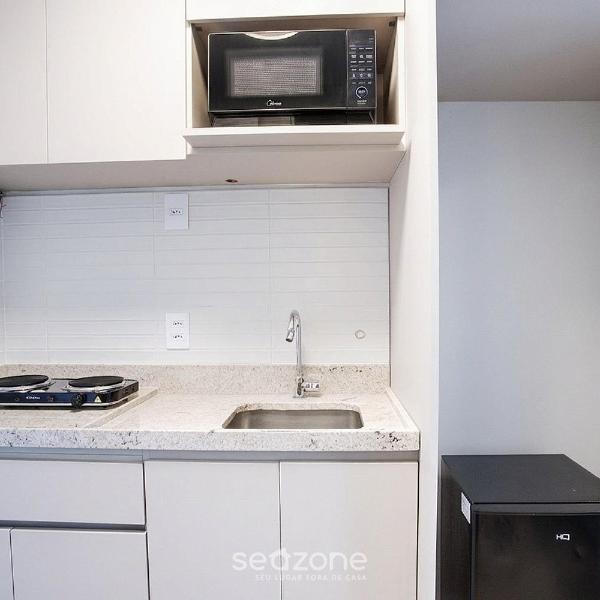 Studio em Cond. c/ Piscina e Vista Cid. CUB0137 - Foto 4