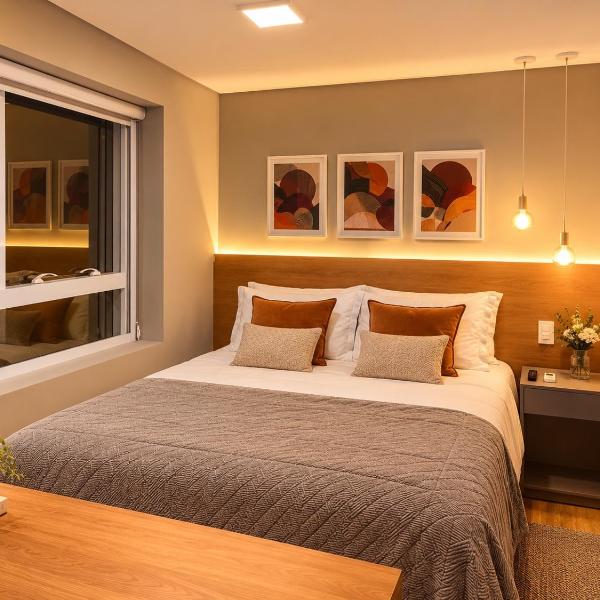 Luxury Loft Vila Madalena Pool and Metro Fradik