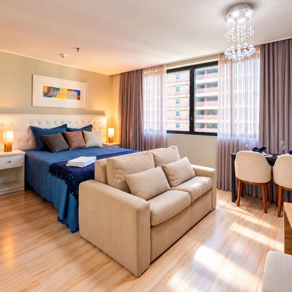 Flat hotel na av ibirapuera moema com estacionamento gratis recepção 24hs