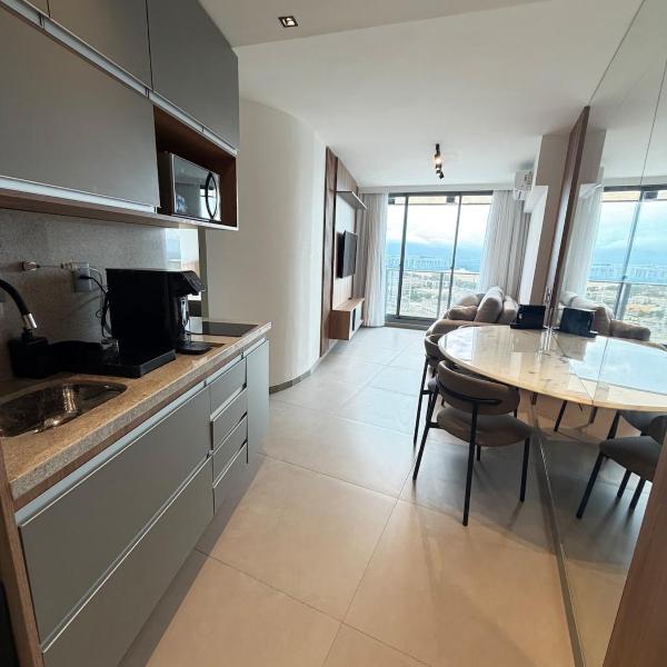 Apartamento completo moderno vista panorâmica