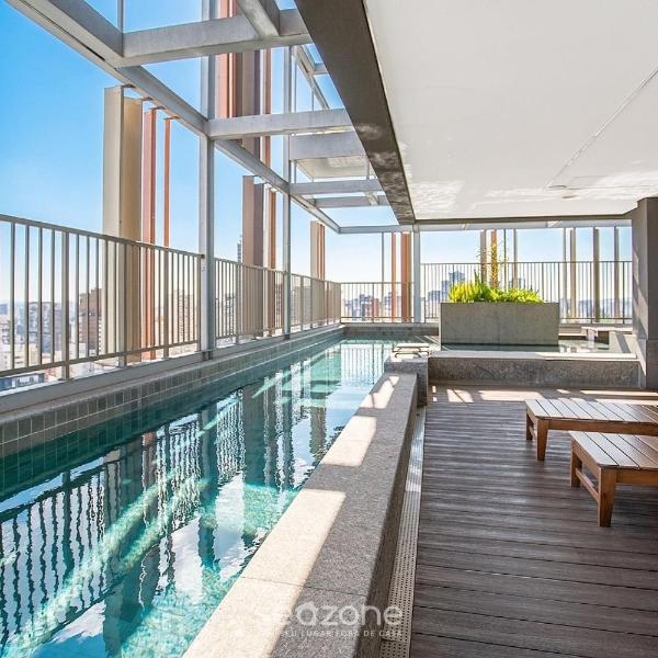 Studio em Cond. c/ Piscina e Vista Cid. VNM2006