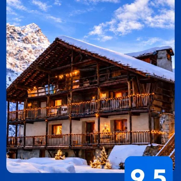 Casalpina Cozy chalet, hotel i Gressoney-la-Trinité