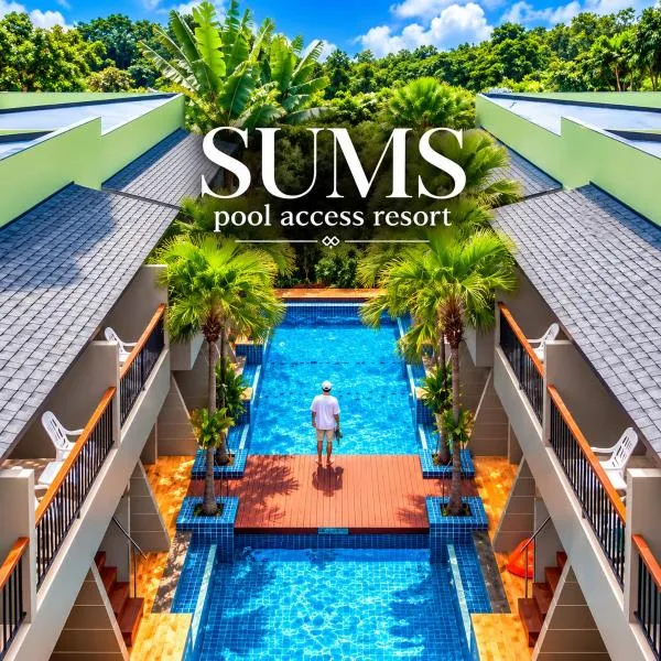 SUMS Pool Access Resort, Phuket, hotel in Ban Klang