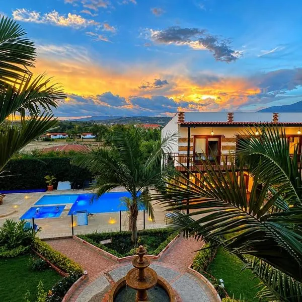 Hotel Pliosaurio Campestre, viešbutis mieste Vilja de Lejva