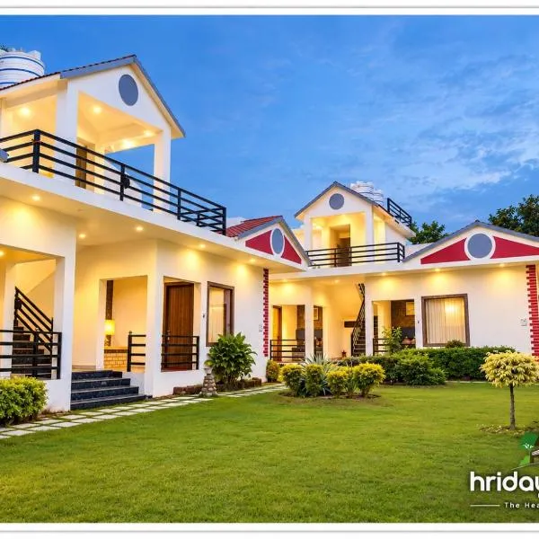 Hriday Bhoomi Luxury Cottages & Villa, Jim Corbett, hotell sihtkohas Jhirna