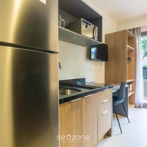 Studio em Cond. c/ Piscina e Terraço OJU0208 - Foto 4