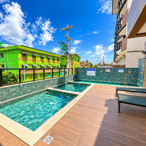 Recanto da Praia quarto privativo piscina e lavanderia no Centro de Porto - Foto 4