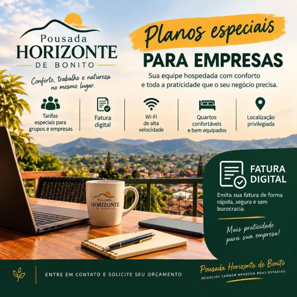 Flat Horizonte para empresas