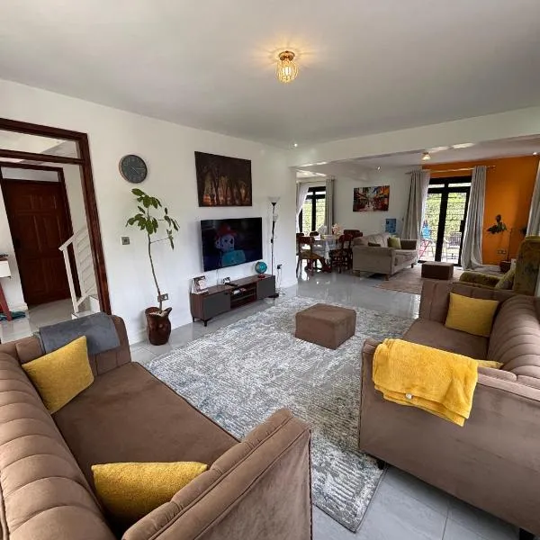 Prime Elgon View 5BR Family Home Private Secure, Hotel in Eldoret