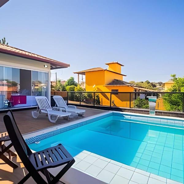 Casa com piscina e 3 quartos em Búzios