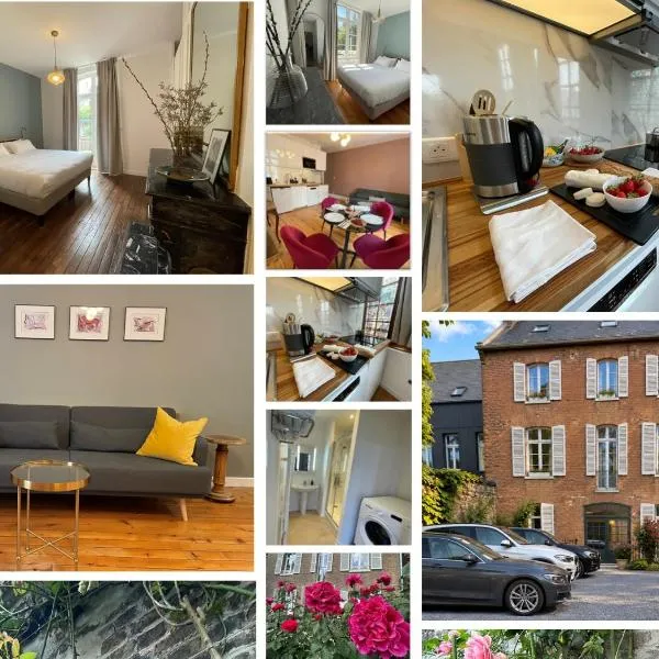 Villa Vermillon Boutique Apartments, Refined 1- & 2-Bedroom Apartments & Studio, Newly Renovated, Fully Equipped, Premium Bedding, City Centre, Train Station, Private Parking, Set in a Historic Hôtel Particulier, khách sạn ở Amiens