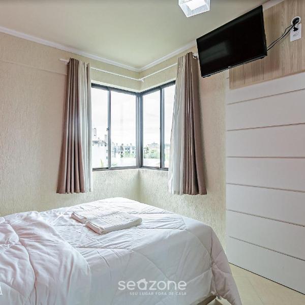 Apartamento à beira-mar vista lateral mar JBM302 - Foto 2