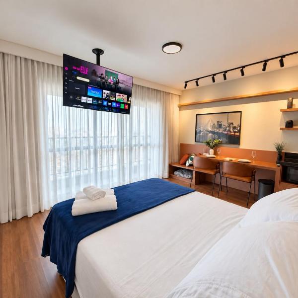 Aura Flat GRU Residence Near the Airport