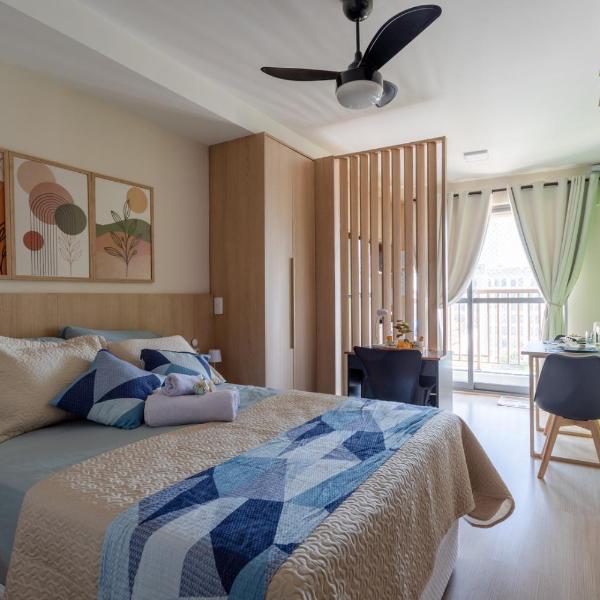 Rio de Janeiro - Studio Moderno no Centro com Piscina, Wi-Fi, academia e Metrô na Porta - Portaria 24h - Proximo Aeroporto, consulado e Sambódromo