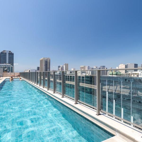 Rio de Janeiro - Studio Moderno no Centro com Piscina, Wi-Fi, academia e Metrô na Porta - Portaria 24h - Proximo Aeroporto, consulado e Sambódromo - Foto 4
