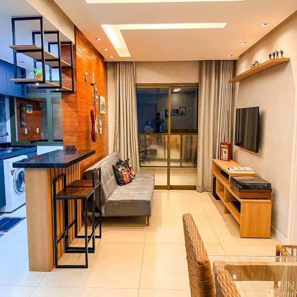 400m da Praia - Apartamento Completo com Churrasqueira - Foto 3