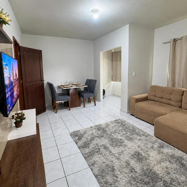 APT 5S Grande Completo com 2 Quartos, Sala, Cozinha, Garagem, Ar-Condicionado, Area Central em Petrolina