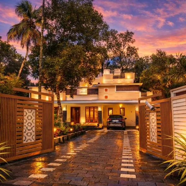 PATHIRAMANAL Service Villas, hotel ad Alleppey