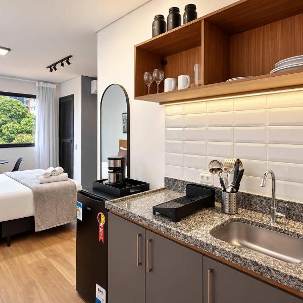 Studio moderno na Vila Mariana com metro e lazer - Foto 3
