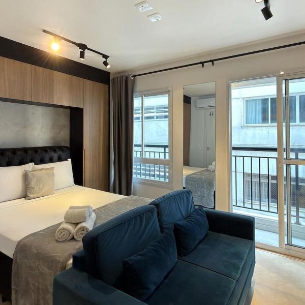 Studio moderno na Bela Vista Av Paulista
