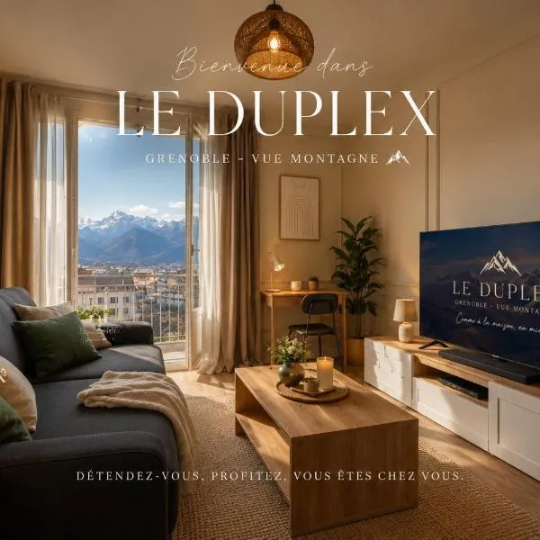 Le Green -5p-2 rooms- Free parking -Clim mobile, hotel din Grenoble