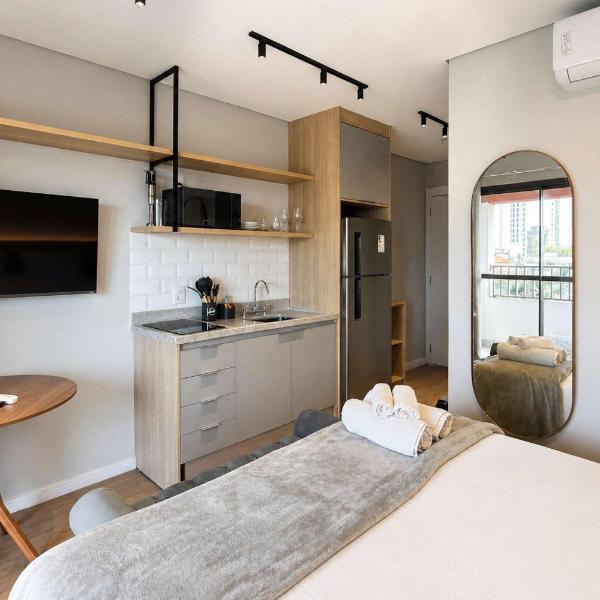 Studio em Santo Amaro com piscina e academia - Foto 2