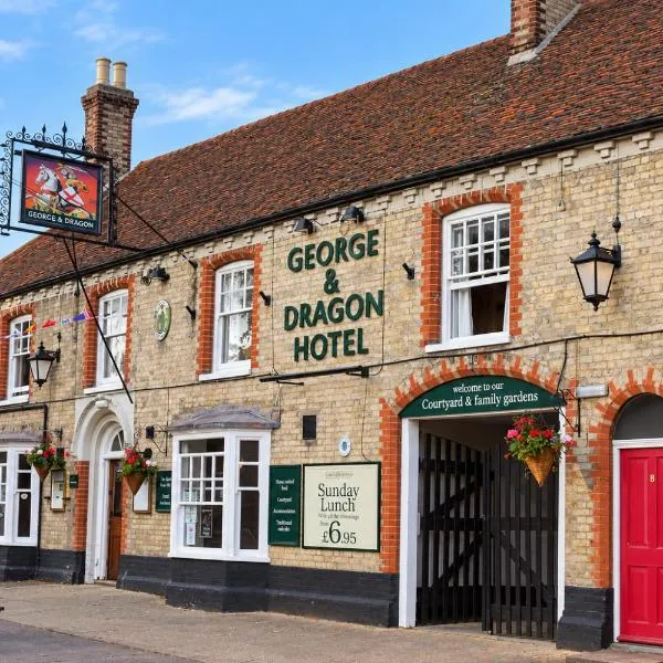 롱 멜퍼드에 위치한 호텔 The George and Dragon Inn