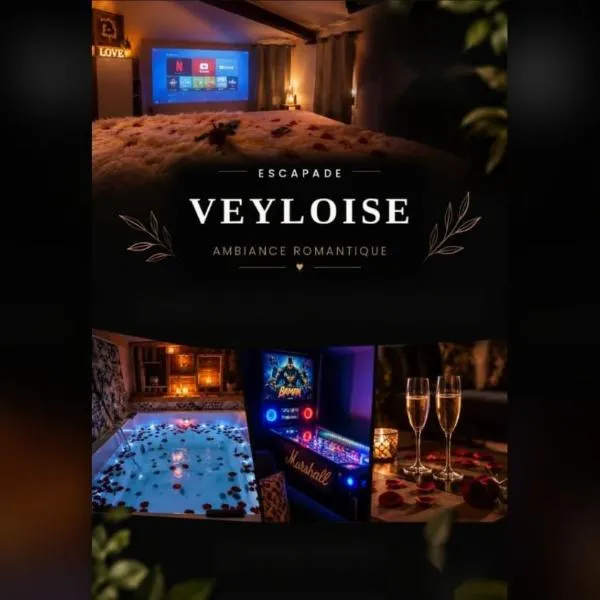 Nuit Romantique, Spa, Crémant, Cinéma, Flipper - Escapade Veyloise, hótel í Pont-de-Veyle