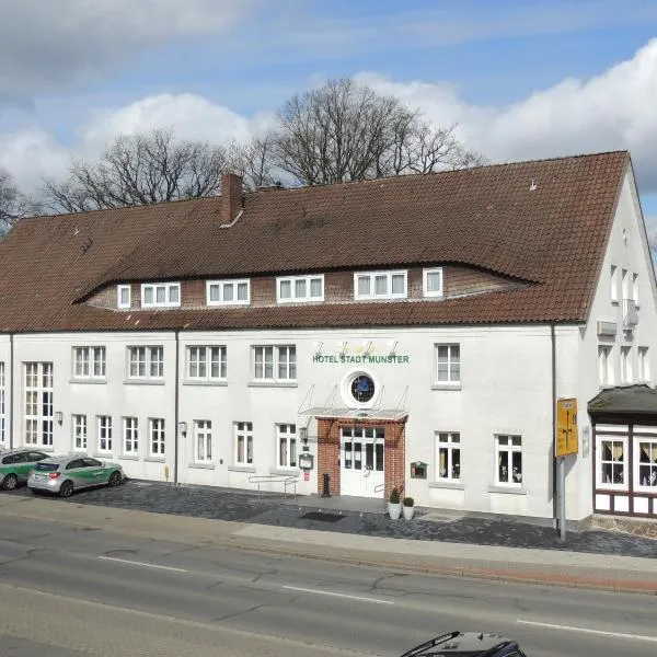 Hotel Stadt Munster, hotel di Munster im Heidekreis