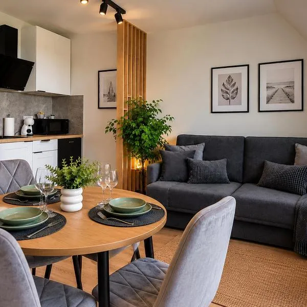 부스코즈드루이에 위치한 호텔 Apartamenty Zdrojowe Busko - Premium, nowy, osobna sypialnia, bezpłatny parking, ekspres, masaż
