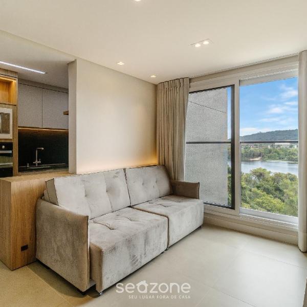 Apartamento Moderno Vista Lago em Jurerê VLO0414 - Foto 4
