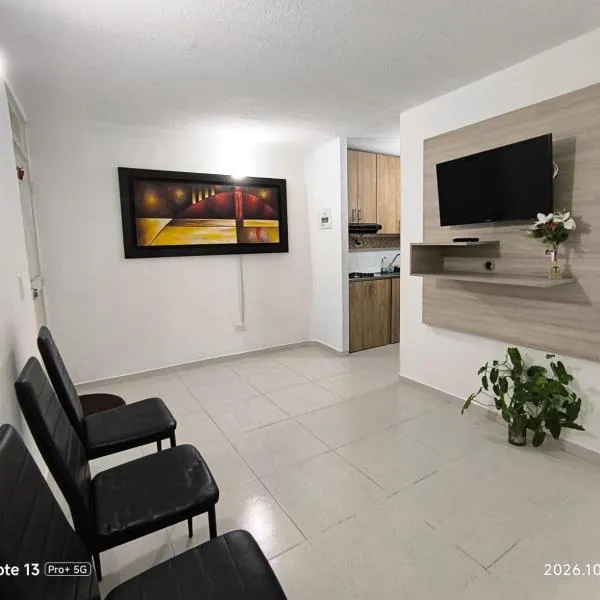 Apartamento acogedor y fresco cerca al norte de barranquilla, viešbutis mieste Barankilija