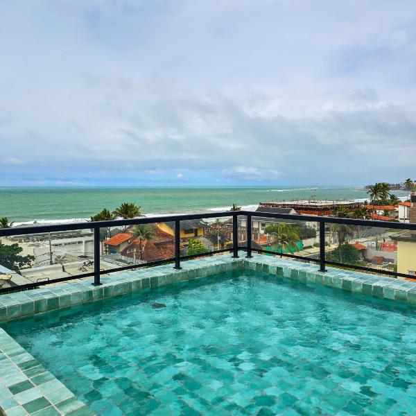 BH304- Flat Rooftop 50 m do mar, com piscina panorâmica By Oasis Ferias - Foto 4
