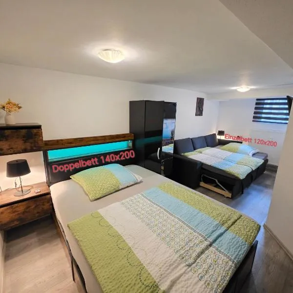Studio Ferienwohnung Untergeschoss, hotel v mestu Ostrach