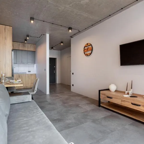 GREAT Residense Низький поверх Дніпровська Набережна River Mall ЖК Грейт, hotel a Kíev