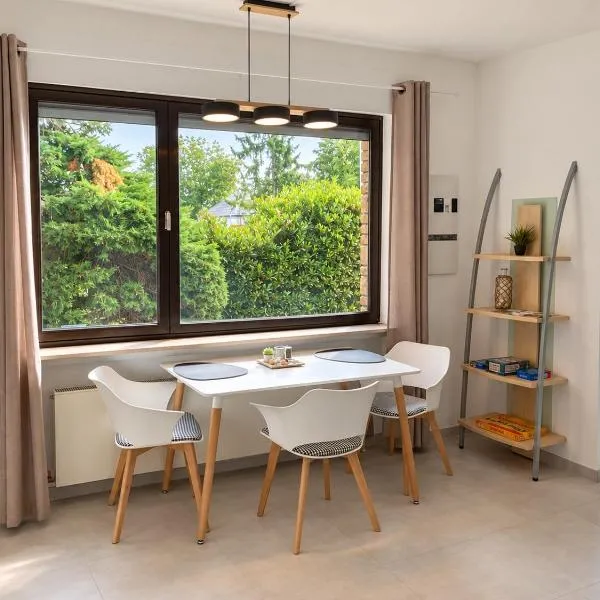 Design-Apartment Rheinhessen Nähe Bingen、Gensingenのホテル