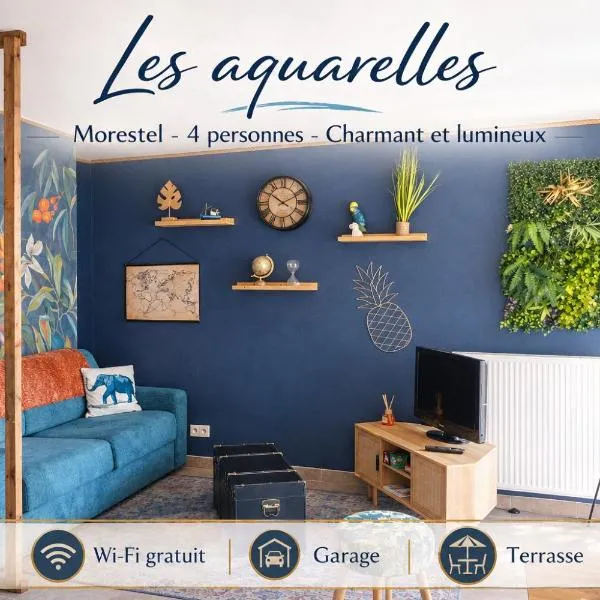 Les Aquarelles - 4 pers - Morestel, hotell sihtkohas Morestel