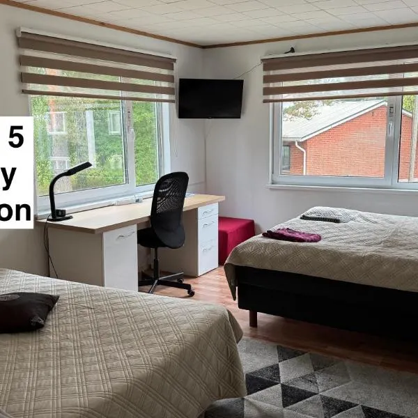 Mäntyharju center, 2nd floor, private rooms, with kitchen, hotel Mäntyharjuban