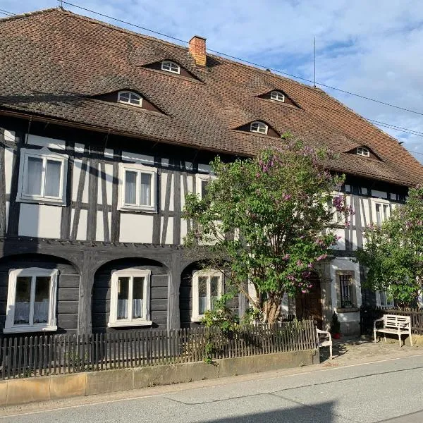 Villa Mandaugold Pension und Ferienwohnungen，位于大舍瑙的酒店